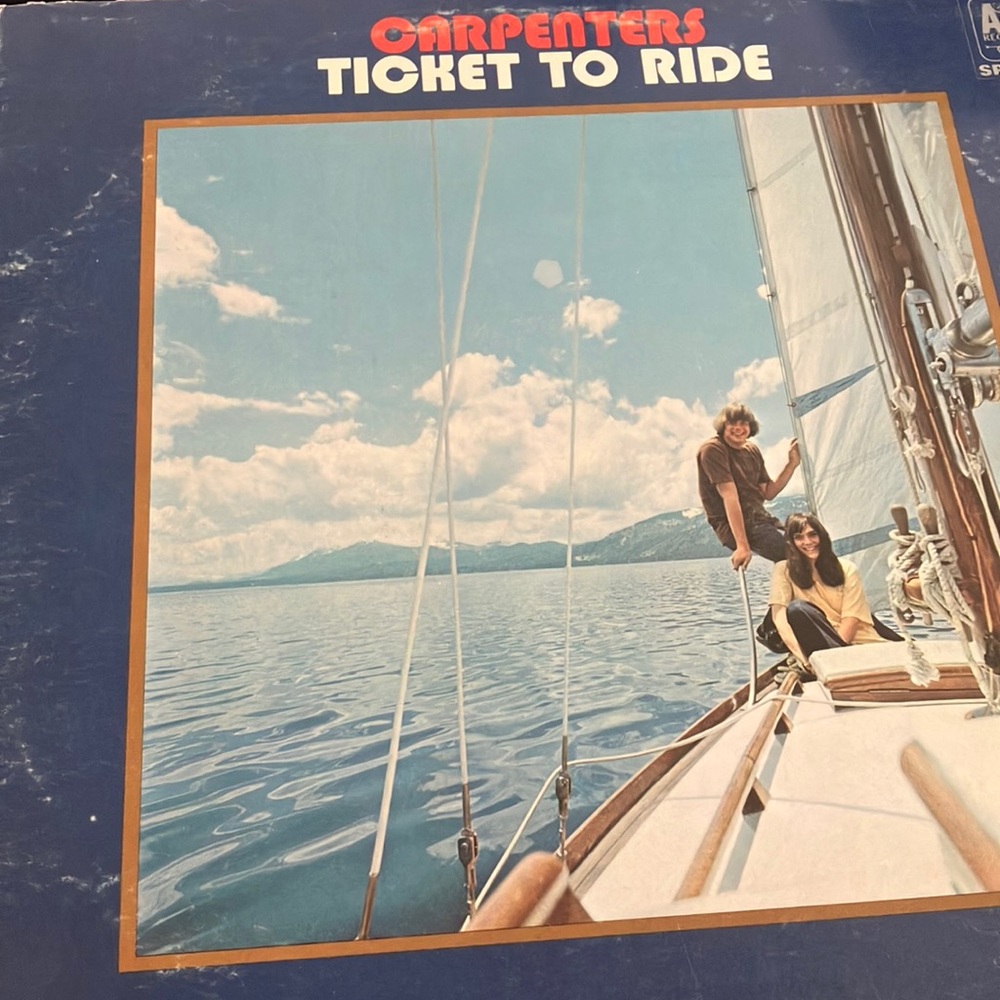 Carpenters 'Ticket to Ride' Vinyl Record